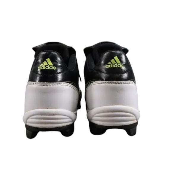 Adidas Shoes Womens 9 Cleats Softball Athletic Sport Active Lace Up Black Green - Picture 6 of 16
